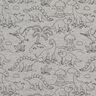 Alpine Fleece Dinosaurs – silver/black,  thumbnail number 1