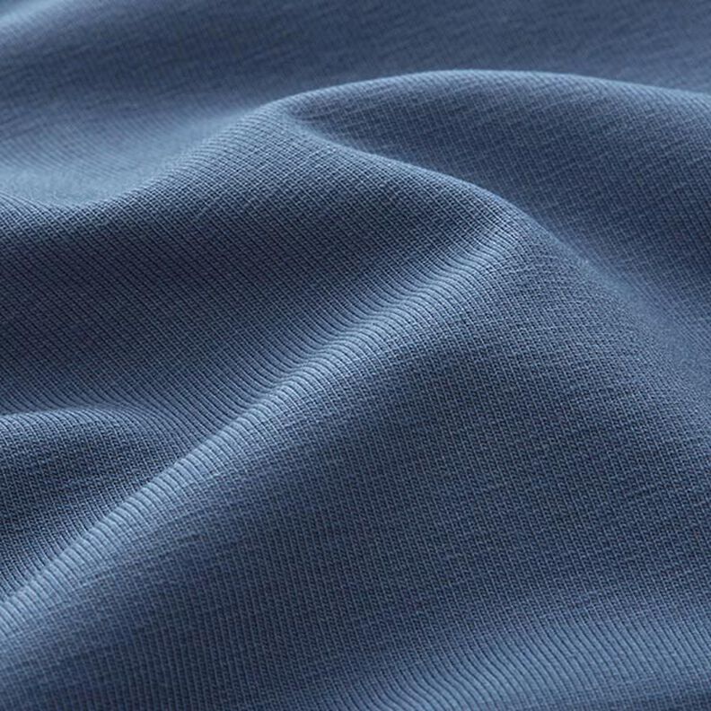 Medium Cotton Jersey Plain – denim blue,  image number 4