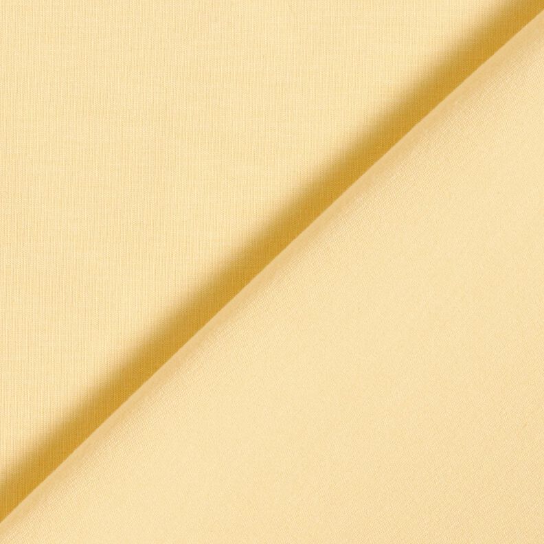 Medium Cotton Jersey Plain – vanilla yellow,  image number 5