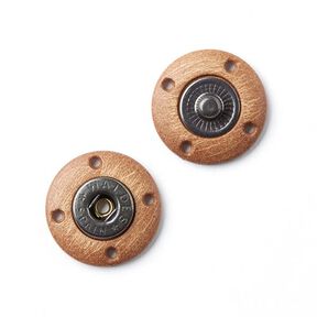 ‘Woodie’ Press Stud - anemone, 