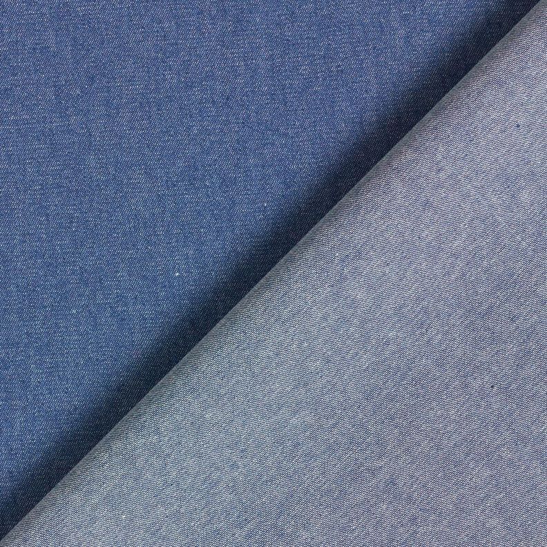 Lightweight cotton denim – blue,  image number 3