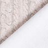 French Terry cable knit print – light beige,  thumbnail number 4