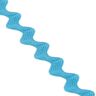 Serrated braid [12 mm] – light turquoise,  thumbnail number 1