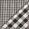 Double Gauze/Muslin large and small check pattern Doubleface – offwhite/black,  thumbnail number 1