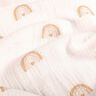 Double Gauze/Muslin Watercolor rainbows Digital Print – ivory,  thumbnail number 2