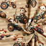 Cotton Jersey Tractor with animals Digital Print – anemone/almond,  thumbnail number 3