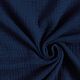 GOTS Triple-Layer Cotton Muslin – midnight blue,  thumbnail number 1