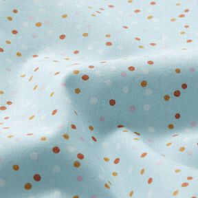 Cotton Cretonne Polka Dots – light blue, 