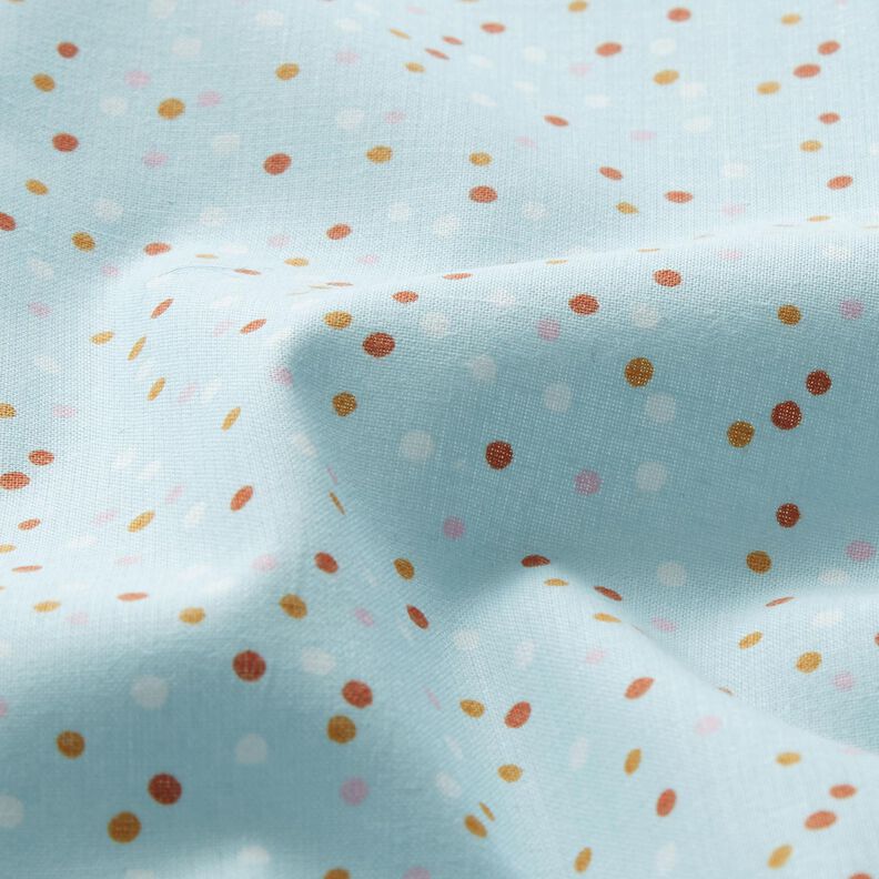 Cotton Cretonne Polka Dots – light blue, image number 2