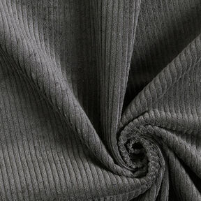 Chunky Corduroy pre-washed Plain – dark grey, 