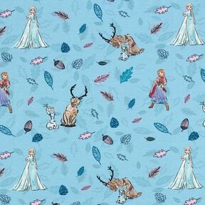Cotton Jersey Ice Queen in the Forest | Disney – light blue, 