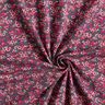 Cotton Jersey sea of flowers – merlot/coral,  thumbnail number 3