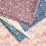 Coated Cotton colourful floral meadow – dark dusky pink/white,  thumbnail number 6