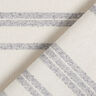 Decor Fabric Half Panama Woven stripes – steel blue/natural,  thumbnail number 5