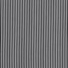 Cotton Poplin Stripes – black/white,  thumbnail number 1