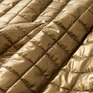 Diamond Quilted Fabric – antique gold, 