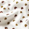Muslin small rainbows, smooth – ivory/curry yellow,  thumbnail number 3