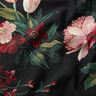 Decor Fabric Tapestry Fabric Floral Bouquet – black/carmine,  thumbnail number 2