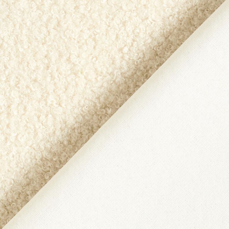 Upholstery Fabric Teddy soft – natural, image number 3