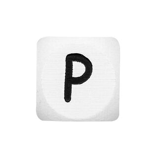 Wooden Letters P – white | Rico Design, 