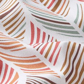 Decor Fabric Half Panama leaf pattern – brown, 