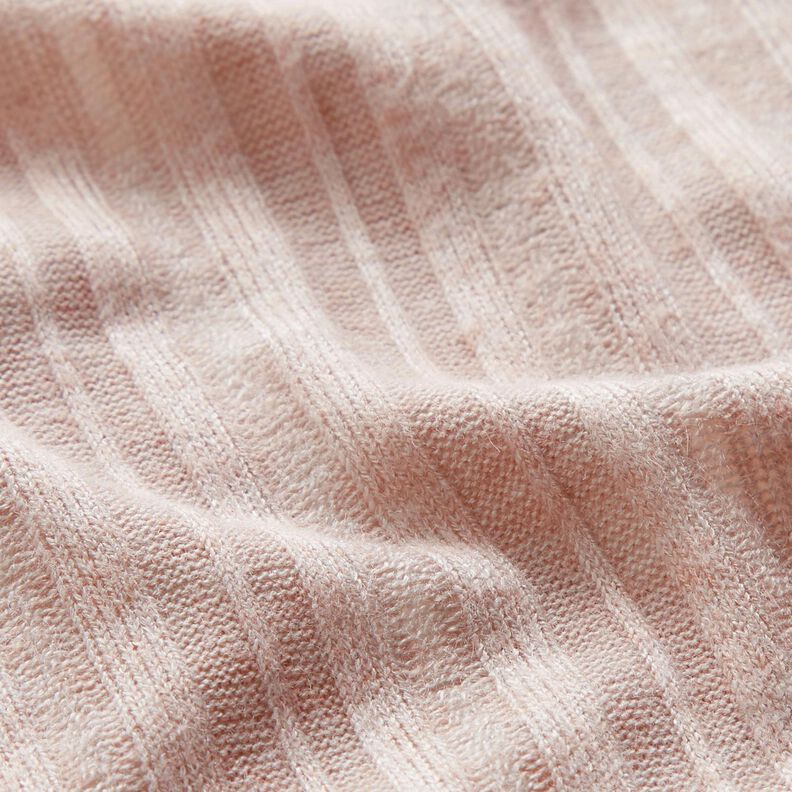 Plain ribbed knit – rosé,  image number 3
