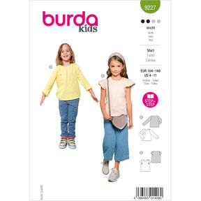 Shirt | Burda 9227 | 104-146, 