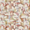 Decor Fabric Tapestry Fabric colourful shapes – light beige/light yellow,  thumbnail number 1