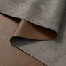 Imitation Leather with velour reverse  – dark brown,  thumbnail number 3