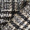 Glen Plaid Coating Fabric – offwhite/black,  thumbnail number 4