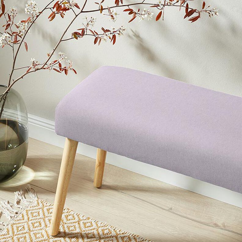 Decorative fabric, Chambray half Panama, recycled – pastel mauve,  image number 6
