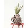 Decor Fabric Half Panama Large Flowers – natural/pink,  thumbnail number 7