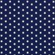 Cotton Poplin Medium Stars – navy blue/white,  thumbnail number 1