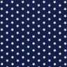 Cotton Poplin Medium Stars – navy blue/white,  thumbnail number 1