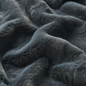 Plain faux fur – blue grey,  Plain faux fur – blue grey,