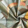 Decor Fabric Half Panama Banana Leaves – copper/khaki,  thumbnail number 3