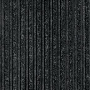 Corduroy with faux fur backing – black,  Corduroy with faux fur backing – black,