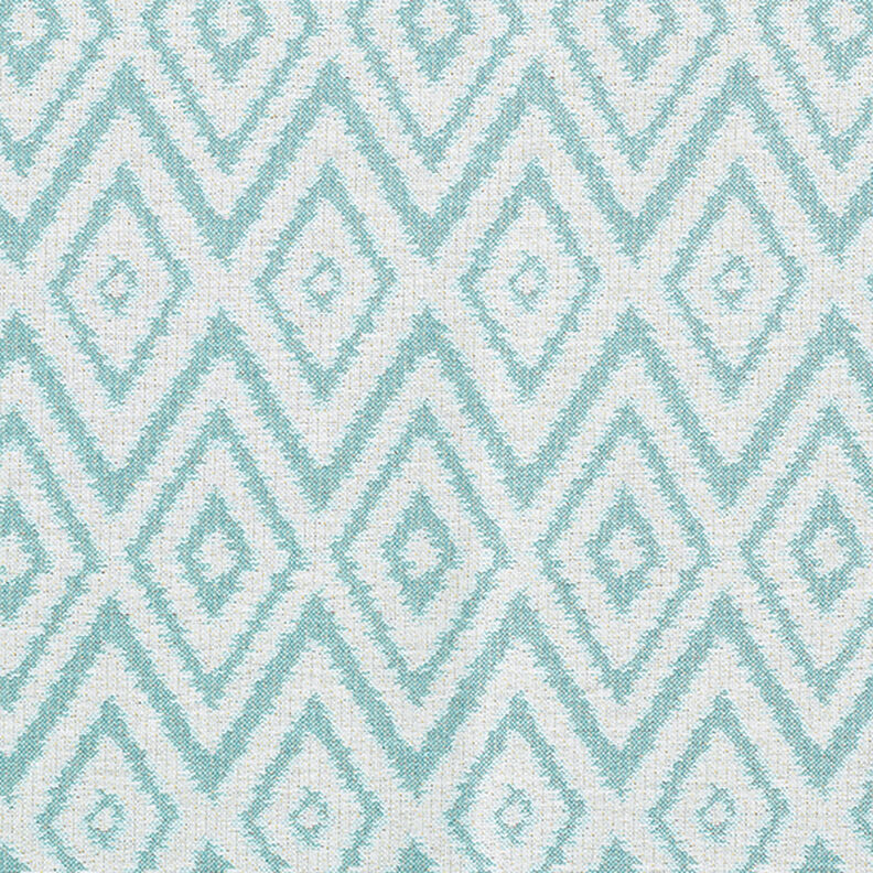 Outdoor fabric jacquard Ethno – mint,  image number 1