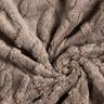Faux Fur Diamonds – taupe,  thumbnail number 3