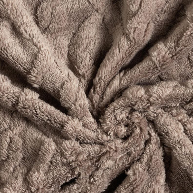 Faux Fur Diamonds – taupe, image number 3