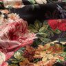 Decor Fabric Tapestry Fabric floral bouquets – black/terracotta,  thumbnail number 2