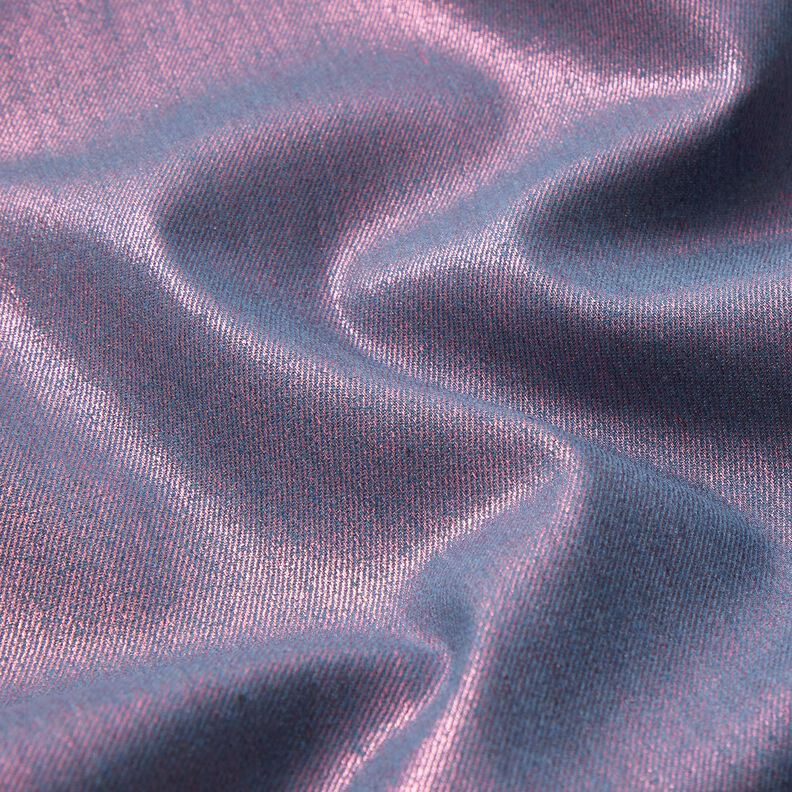 Denim Stretch Metallic – blue grey/intense pink,  image number 3