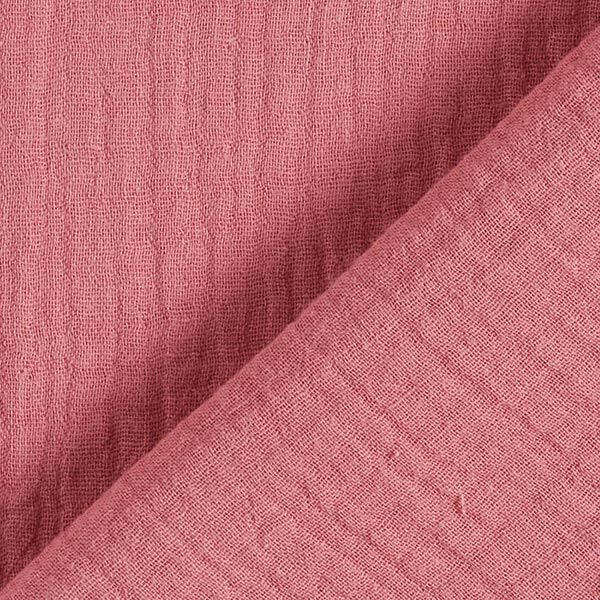 GOTS Double Gauze/Muslin | Tula – dusky pink,  image number 4