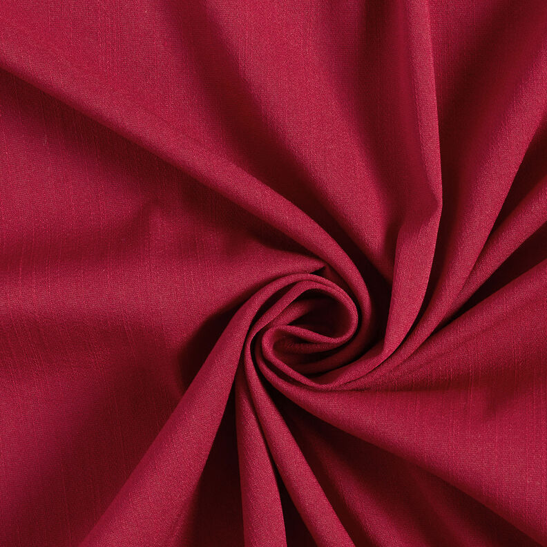 Textured cotton blend – dark red,  image number 1