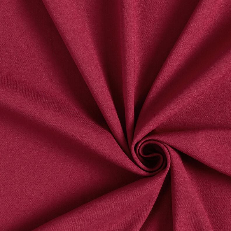 Viscose Stretch Plain – dark red,  image number 1