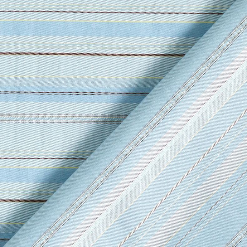 Stripes cotton viscose blend – silver blue,  image number 4