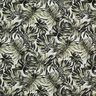 Viscose Linen Blend Monstera digital print – misty grey/light khaki,  thumbnail number 1
