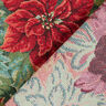 Decor Fabric Tapestry Fabric two-tone poinsettias – light beige/red,  thumbnail number 4