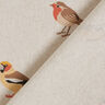 Decor Fabric Half Panama small garden birds – natural,  thumbnail number 4