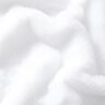 high-quality solid-color faux fur – white,  thumbnail number 2